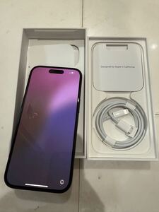 2024年　5月　購入　ほぼ新品　Apple iPhone 15 512GB ブラック