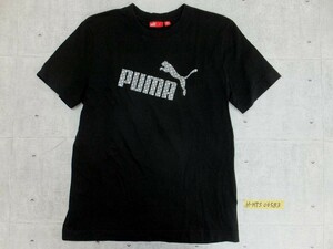 着心地◎PUMA プーマ メンズ 幾何学模様ビッグロゴプリント Tシャツ