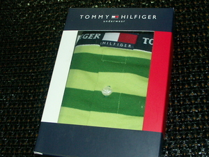 3241-М①　新品本物即決★TOMMY HILFIGER　トミーヒルフィガー【M】メンズショートボクサーパンツ・グリーン