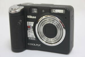 【返品保証】 【便利な単三電池で使用可】ニコン Nikon Coolpix P50 ブラック 3.5x コンパクトデジタルカメラ v5911