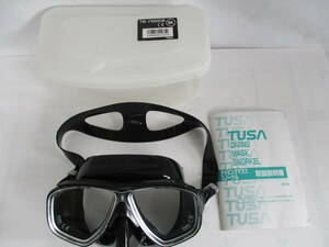 TUSA ツサ　DIVING MASK　Ｓpcendive Ⅱ　ケース入り