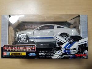 トランスフォーマー バイナルテック 14 ホイルジャック feat.フォード・マスタング Transformers WHEELJACK Ford Mustang GT STREET Figure