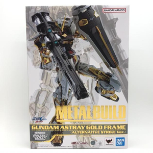 【中古】未開封)METAL BUILD ガンダムアストレイ ゴールドフレーム (オルタナティブストライクVer.)[240024439988]