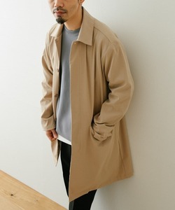 「ITEMS URBANRESEARCH」 ステンカラーコート MEDIUM ベージュ メンズ