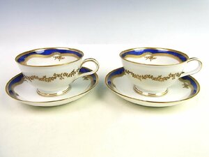 ◆Noritake/ノリタケ◆アクレイム ティーカップ&ソーサー 2客◆金彩◆1509◆