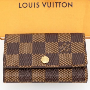 【未使用品】LOUIS VUITTON ルイヴィトン ミュルティクレ6 キーケース6本 ダミエ N62630