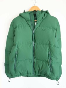 【送料込】LACOSTE　ラコステ　バッグステッチショートダウンジャケット 　【メンズ】Sサイズ　グリーン　おしゃれ　お出掛け　6444220