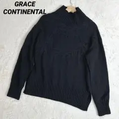 GRACE CONTINENTAL グレースコンチネンタル ハイネックニット