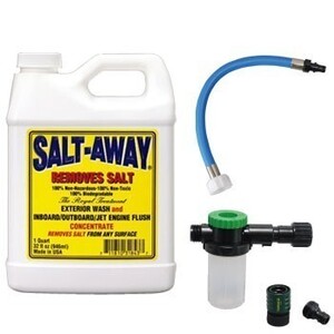 ソルトアウェイ SALT AWAY フラッシングパッケージ SA-FY 原液946mL 専用ミキサー フラッシュキット ヤマハ650/700cc以外全て/SJ(03～)