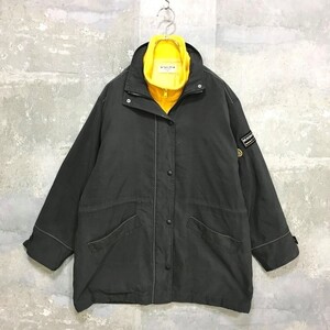 ◆お洒落な逸品◆munsingwear/マンシングウェア 中綿 ナイロンジャケット インナー フリース ジャンパー イエロー メンズ M K116 ｃ3389