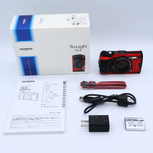 オリンパス OLYMPUS デジタルカメラ Tough TG-6 レッド 1200万画素　 TG-6RED　#241010_BJ6B47703