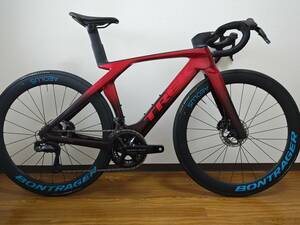 TREK トレック MADONE SLR7 Gen7 BONTRAGER AEOLUS PRO51 ULTEGRA R8100 12S クランクDURA-ACE R9200パワーメーター サイズ52 落車なし