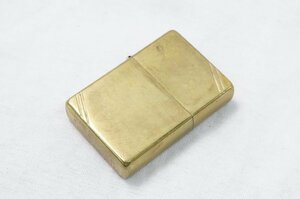 01▼【中古/送料250円】ZIPPO ジッポライター ゴールドカラー K 14 火花確認済 MADE IN USA△1959N9