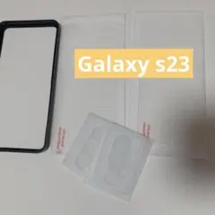 Galaxy S23 5G ガラスフィルム (2枚) + カメラフィルム　2枚