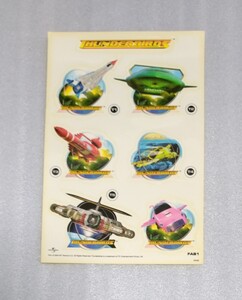 サンダーバード　 ステッカー　シール　THUNDERBIRDS