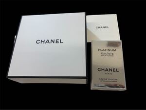 CHANEL香水　未使用品　50ml エゴイスト　プラチナム　オードゥ　トワレット　ヴァポリザター