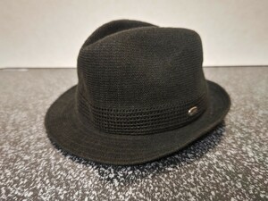 Borsalino ボルサリーノ　 中折れハット　 メッシュ　MADE IN JAPAN 57.5