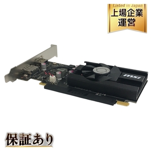 msi nvidia GEFORCE GT 1030 グラフィックボード PC周辺機器 ジャンクT9551331