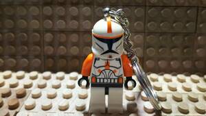 レゴ LEGO ☆ スターウォーズ Star Wars ☆ ミニフィグ キーホルダー ☆ コマンダー・コーディ Clone Commander Cody ☆ 2008年製品・新品