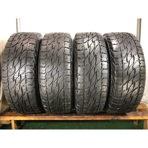 2020年製 7～8分山 ブリヂストン DUELER A/T 697 275/70R16 114S 4本/札幌市手渡し可/中古オンロードタイヤ(夏タイヤ) ランクル F_184