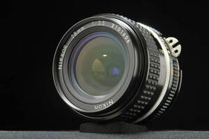 外装超美品 Nikon Ai Nikkor 28mm F3.5s 光学系良好 元箱付き