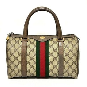 GUCCI オールド グッチ ミニボストン GG シェリーライン HB03071