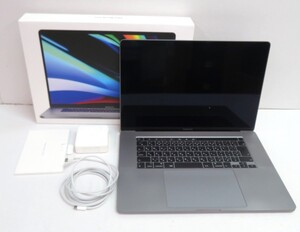 098B530★【中古品】MacBook Pro 16インチ 2019年 2.4GHZ 8コア intel core i9 64GB 2667MHZ DDR4 （OS）Sequoia15.2 １TB ver15.2