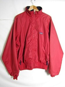 Patagonia パタゴニア　シェルドシンチラジャケット　ナイロン　フリース　レッド サイズM