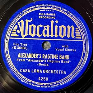 【S】CASA LOMA ORCH. VOCALION Put On Your Old Grey Bonnet HOT! HOT! HOT!