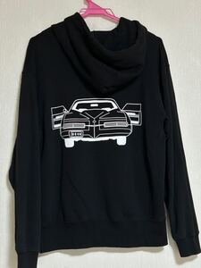 BAGARCH バガーチ　HOODIE RIVIERA パーカー　ビッグプリント　車