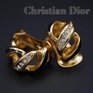 美品 U051 Christian Dior ヴィンテージ イヤリング