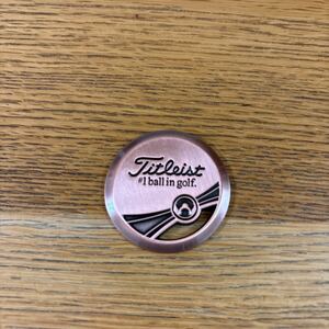 Titleist タイトリスト　ゴルフボールマーカー　カッパーカラー　未使用品　送料込