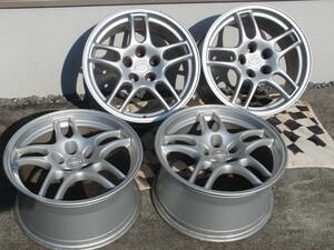 個人出品　R33　スカイライン　GT-R　純正アルミ　4本セット　鍛造　FORGED　17×9J+30　流用　ドリフト　JDM　skyline 傷・汚れあり