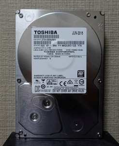 ■正常動作品■TOSHIBA製 AVコマンド対応 2TB DT01ABA200V