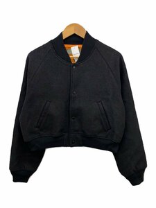 KURO◆23FW/FELT LIKE AWARD JACKET/ブルゾン/1/ポリエステル/BLK