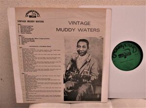 Blues LP ● Muddy Waters Vintage Muddy Waters [ UK 