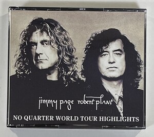 ◆JIMMY PAGE & ROBERT PLANT/ジミー・ペイジ&ロバート・プラント◆NO QUARTER WORLD TOUR HIGHLIGHTS(6CD)95/96年ワールドツアー/プレス盤