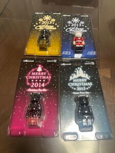 ベアブリック BE@RBRICK 100% クリスマス 2013 2014 2015 メディコムトイ 新品保管品