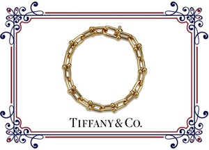 TIFFANY☆￥103万 未使用☆ハードウェア 18Kイエローゴールドブレスレット