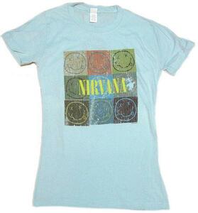 ★ニルヴァーナ Tシャツ NIRVANA BOX! Ladys-S 正規品! KURT COBAIN ニルバーナ grunge