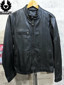 送料込 美品 定価14万 ベルスタッフ×SOPHNET. ラムレザー ライダースジャケット HEMPSTON BXS 46 BELSTAFF ソフネット