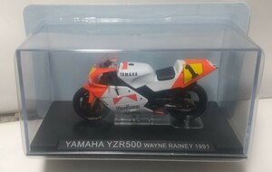 1/24 YAMAHA YZR 500 #1 1991 ウェイン レイニー WAYNE RAINEY (デアゴスティーニ バイクコレクション)