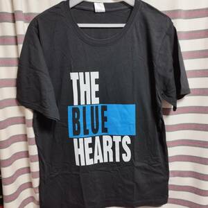 黒色◆ザ・ブルーハーツ バンドTシャツ THE BLUE HEARTS ハイロウズ クロマニヨンズ 甲本ヒロト 真島正利