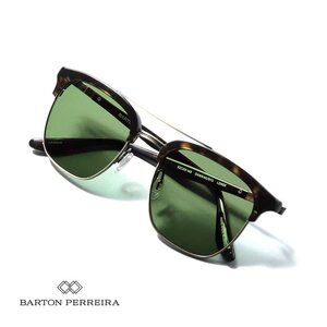 ◆【BARTON PERREIRA(バートンペレイラ)/ツーブリッジサーモントブローウェリントン型コンビネーションサングラス(LENOX)[bpa2450071]