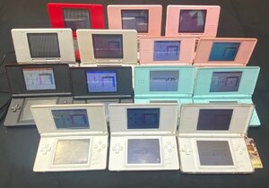 【8NA西11003E】1円スタート★任天堂★DS★lite★稼働品★通電OK★簡易操作確認済★ゲーム機★本体★中古品★現状品★14台★訳あり