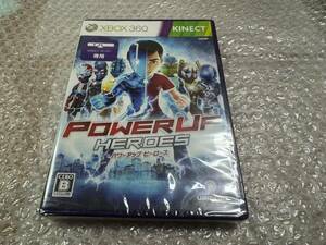 Xbox360 パワー アップ ヒーローズ / Power Up Heroes 新品未開封 日焼けなし 綺麗 送料無料 同梱可