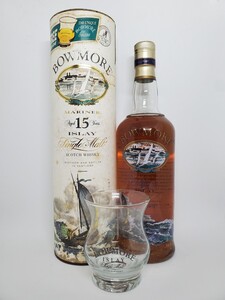 ボウモア 15年 マリナー グラス付き BOWMORE MARINER ※