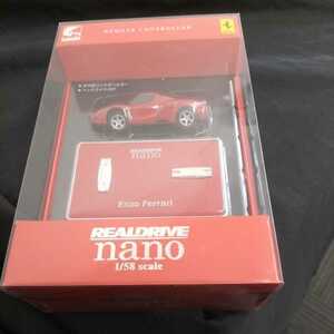 1/58 ラジオコントロールカー REAL DRIVE nano 赤外線コントロールカー ヘッドライト点灯 エンツォ フェラーリ 新品 未開封 ラジコン