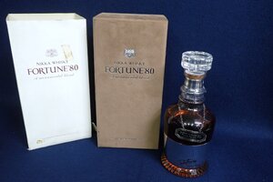 011711 ニッカウイスキー NIKKA ニッカ FORTUNE ’80 フォーチュン TAKETSURU WHISKY 竹鶴 箱付