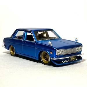 1/24 Maisto ★ 1971 DATSUN 510★ ダットサン ブルーバード ブルーメタリック 開封品